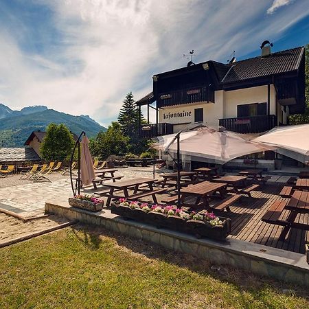 Hotel La Fontaine Oulx Eksteriør billede