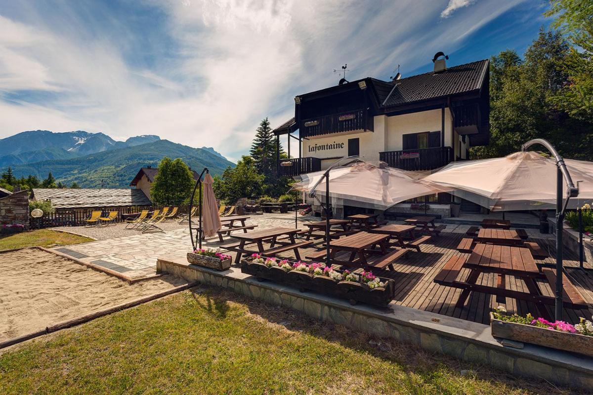 Hotel La Fontaine Oulx Eksteriør billede